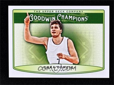 2019 Upper Deck Goodwin Champions - [Base] - Blank Back #80 - Horizontal - Luka Doncic