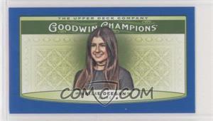 2019 Upper Deck Goodwin Champions - [Base] - Mini Royal Blue #67 - Horizontal - Hailie Deegan