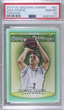 2019 Upper Deck Goodwin Champions - [Base] - Retail Green #30 - Luka Doncic [PSA 10 GEM MT]