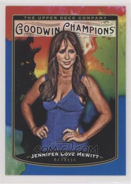 2019 Upper Deck Goodwin Champions - [Base] - Royal Blue #121 - Splash of Color - Jennifer Love Hewitt