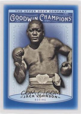 2019 Upper Deck Goodwin Champions - [Base] - Royal Blue #31 - Jack Johnson