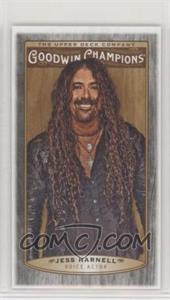 2019 Upper Deck Goodwin Champions - [Base] - Wood Mini Black Lumberjack Back #13 - Jess Harnell /8