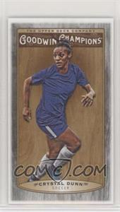 2019 Upper Deck Goodwin Champions - [Base] - Wood Mini Black Lumberjack Back #3 - Crystal Dunn /8