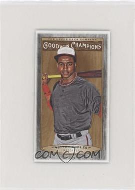 2019 Upper Deck Goodwin Champions - [Base] - Wood Mini Black Lumberjack Back #49 - Victor Robles /8