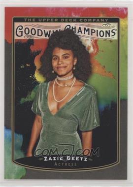 2019 Upper Deck Goodwin Champions - [Base] #107 - Splash of Color - Zazie Beetz