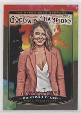 2019 Upper Deck Goodwin Champions - [Base] #116 - Splash of Color - Kristen Ledlow