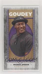 2019 Upper Deck Goodwin Champions - Goudey - Wood Mini Black Lumberjack Back #G23 - Michael Jordan /8