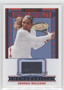 2019 Upper Deck Goodwin Champions - Goudey Sport Royalty Memorabilia #SRM-SW - Serena Williams