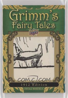 2019 Upper Deck Goodwin Champions - Grimm's Fairy Tales Illustration Relics #GF12 - 1912 Edition