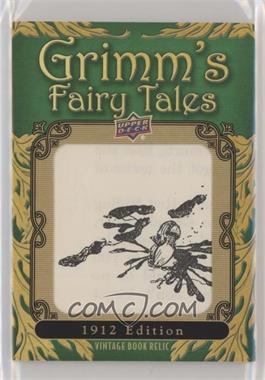 2019 Upper Deck Goodwin Champions - Grimm's Fairy Tales Illustration Relics #GF12 - 1912 Edition