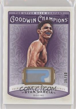 2019 Upper Deck Goodwin Champions - Memorabilia - Premium #M-RG - Ryan Garcia /50