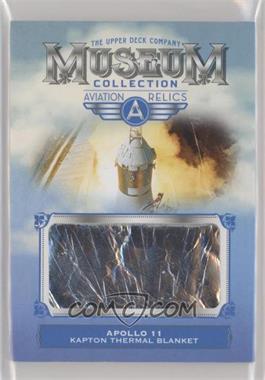 2019 Upper Deck Goodwin Champions - Museum Collection Aviation Relics #MCA-A11 - Apollo 11 Thermal Blanket