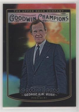 2019 Upper Deck Goodwin Champions - Splash of Color Lenticular #LS-GB - Tier 1 - George H.W. Bush