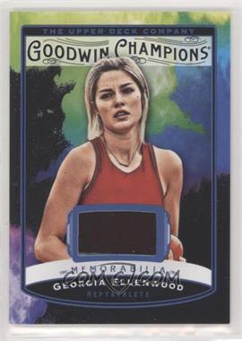 2019 Upper Deck Goodwin Champions - Splash of Color Memorabilia #SM-GE - Georgia Ellenwood
