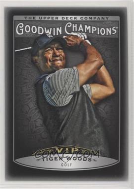 2019 Upper Deck Goodwin Champions - VIP Prize Cards - Black #P-2 - Tiger Woods