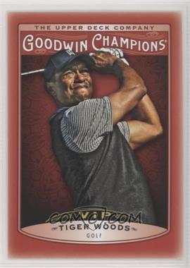 2019 Upper Deck Goodwin Champions - VIP Prize Cards - Red #P-2 - Tiger Woods