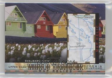 2019 Upper Deck Goodwin Champions - World Traveler Map Relics #WT-187 - Svalbard, Norway