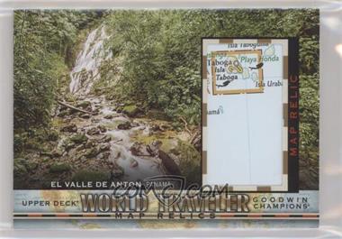 2019 Upper Deck Goodwin Champions - World Traveler Map Relics #WT-209 - El Valle de Anton, Panama