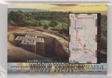 2019 Upper Deck Goodwin Champions - World Traveler Map Relics #WT-229 - Lalibela, Ethiopia