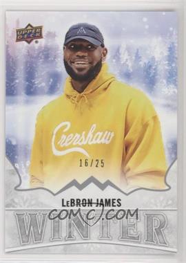 2019 Upper Deck Singles Day Winter North America - [Base] - Silver Silver Foil #W5 - LeBron James /25