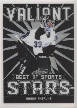 2020 Leaf Best of Sports - Valiant Stars - Black #VS-10 - Manon Rheaume /5