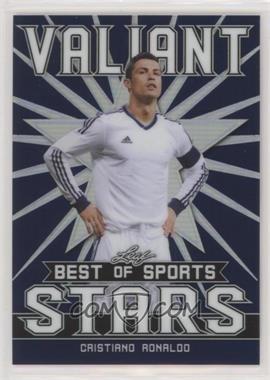 2020 Leaf Best of Sports - Valiant Stars - Blue #VS-11 - Cristiano Ronaldo /25