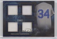 Fernando Valenzuela #/35