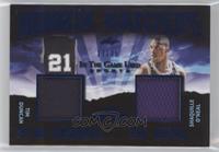 Tim Duncan, Shaquille O'Neal #/35