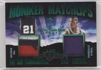 Tim Duncan, Shaquille O'Neal #/4