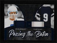 Troy Aikman, Tony Romo #/35