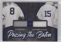 Yogi Berra, Thurman Munson #/35