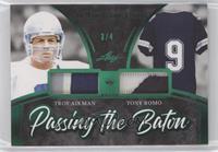 Troy Aikman, Tony Romo #/4