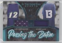 John Stockton, Steve Nash #/7