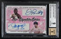 Floyd Mayweather Jr., Manny Pacquiao [BGS 9 MINT] #/1