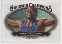 Horizontal - Christian Coleman