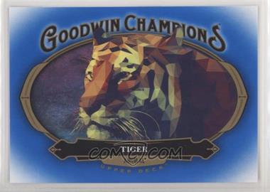 2020 Upper Deck Goodwin Champions - [Base] - Royal Blue #94 - Horizontal - Tiger