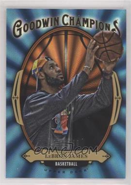 2020 Upper Deck Goodwin Champions - Basketball Retail Exclusives - Blue #GB-10 - LeBron James /499