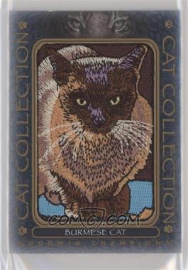 2020 Upper Deck Goodwin Champions - Cat Collection Patches #FC-25 - Tier 2 - Burmese Cat