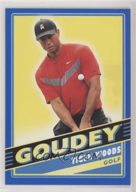2020 Upper Deck Goodwin Champions - Goudey - Royal Blue #G25 - Tiger Woods