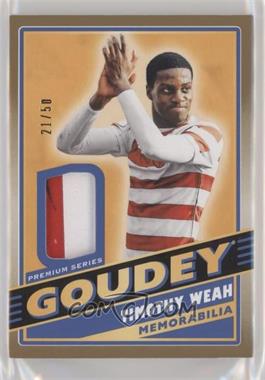 2020 Upper Deck Goodwin Champions - Goudey Memorabilia - Premium #GM-TW - Timothy Weah /50