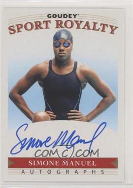 2020 Upper Deck Goodwin Champions - Goudey Sports Royalty Autographs #SRA-SM - Simone Manuel