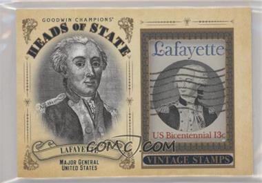 2020 Upper Deck Goodwin Champions - Heads of State Stamp Relics #HS-46 - Lafayette
