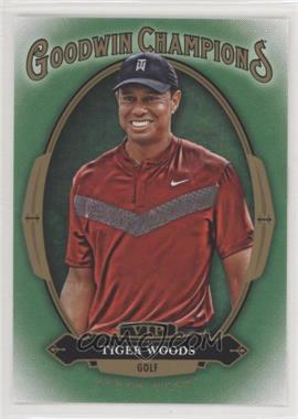 2020 Upper Deck Goodwin Champions - Photo Variation Green VIP Prize Card #VIPG-TW - Tiger Woods