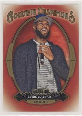 2020 Upper Deck Goodwin Champions - VIP Prize Cards - Red #P-3 - LeBron James