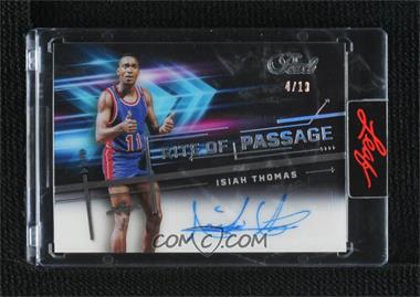 2021-22 Leaf Pearl - Rite of PASSage - Silver Spectrum #RP-IT1 - Isiah Thomas /10 [Uncirculated]