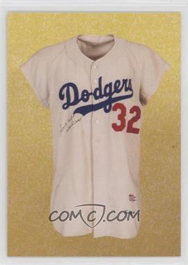 2021 Heritage Auctions Advertisement Cards - [Base] #167 - Sandy Koufax 1956 Game Worn & Signed Brooklyn Dodgers Jersey