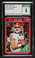 Trevor Lawrence (Reverse Negative) [CSG 9 Mint] #/1,000