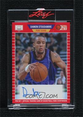 2021 Leaf Pro Set Sports - Online Exclusive Base Autographs #PSA-DS1 - Damon Stoudamire [Uncirculated]