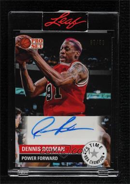 2021 Leaf Pro Set Sports - Online Exclusive Basketball Autographs #PSB-DR1 - Dennis Rodman /50 [Uncirculated]