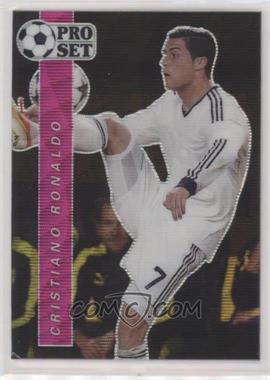 2021 Leaf Pro Set Sports - Online Exclusive Pro Set Soccer - Pink Wave #S-01 - Cristiano Ronaldo /30 [EX to NM]